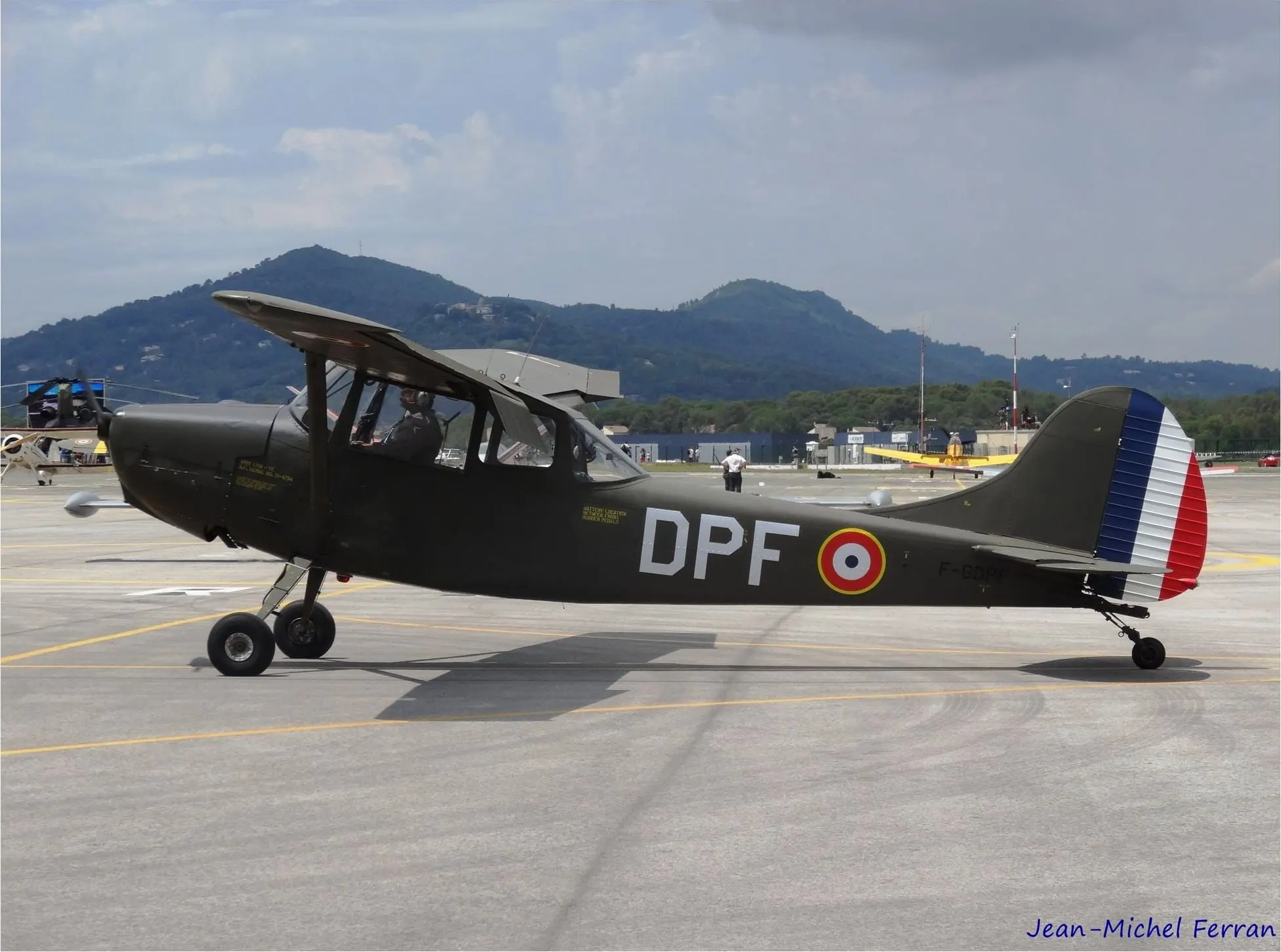 Le Cessna L19 Bird Dog F-AYPF des Ailes Anciennes de Corbas