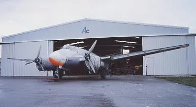 Le Flamant n°189 au hangar de Corbas