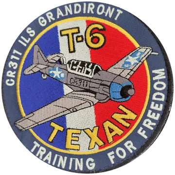 Écusson du T-6 : CR311, Ils grandiront, Training for Freedom
